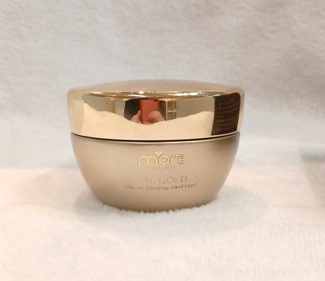 More beauty 24 k Gold Mineral purifying Mud mask DEAD SEA SPA