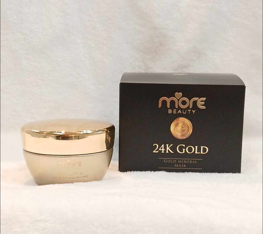 More beauty 24 k Gold Mineral purifying Mud mask DEAD SEA SPA