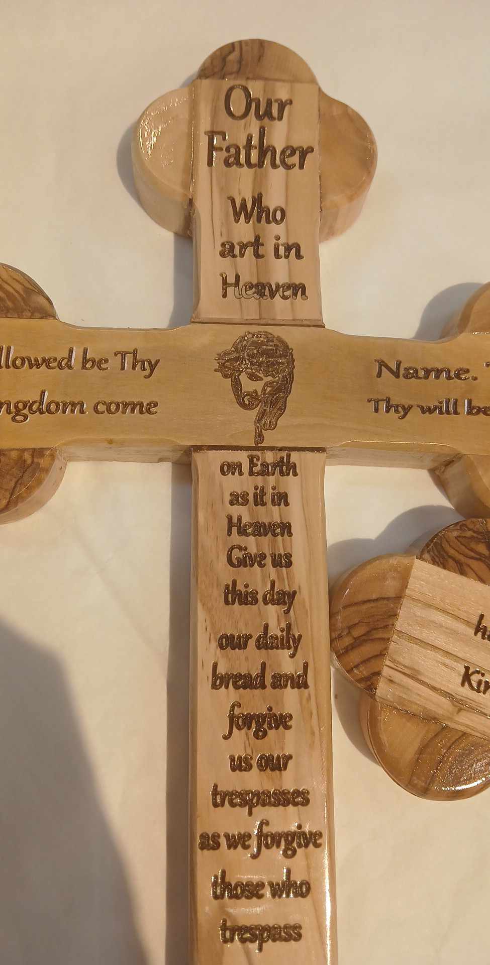 Our Father prayer Cross