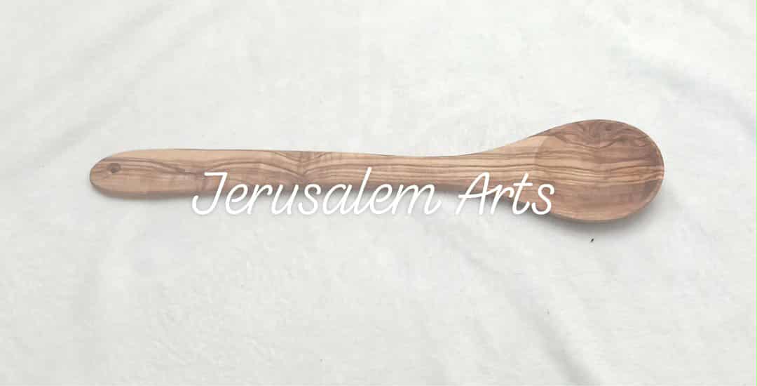 Kitchen spoons olive wood handcrafted from the Holyland