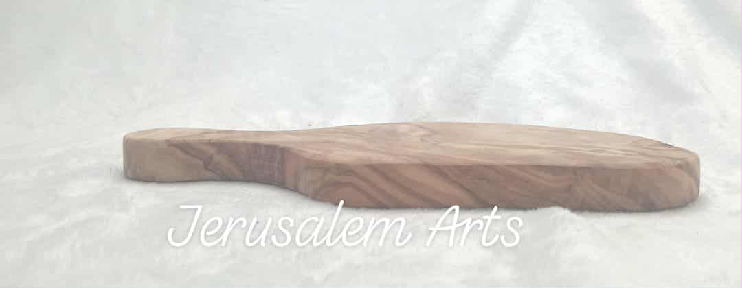 Cutting board olive wood or cheese board unique handcrafted from the HolyLand