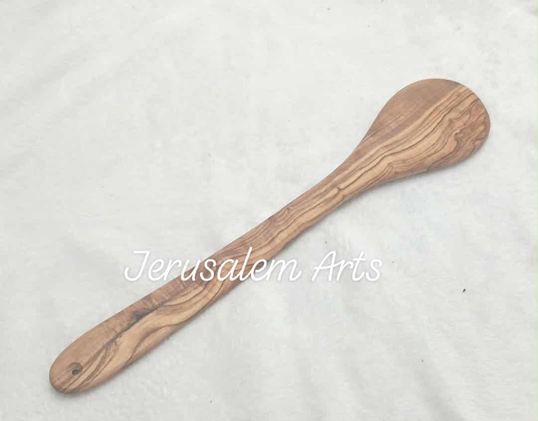 Kitchen spoons olive wood handcrafted from the Holyland