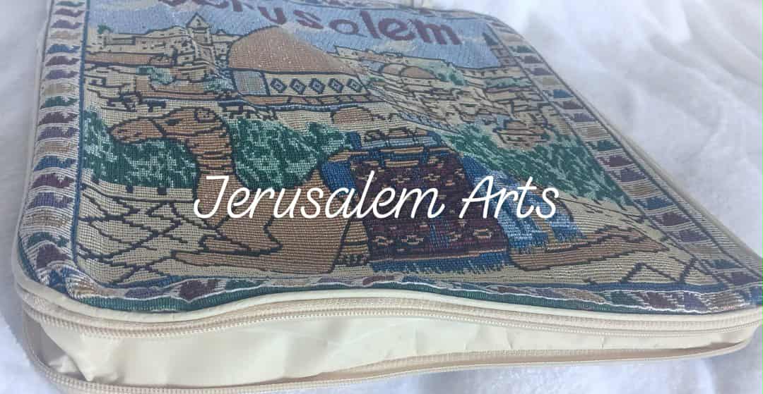 Shoulder Bag handcrafted traditional Embroidery unique from the Holyland.