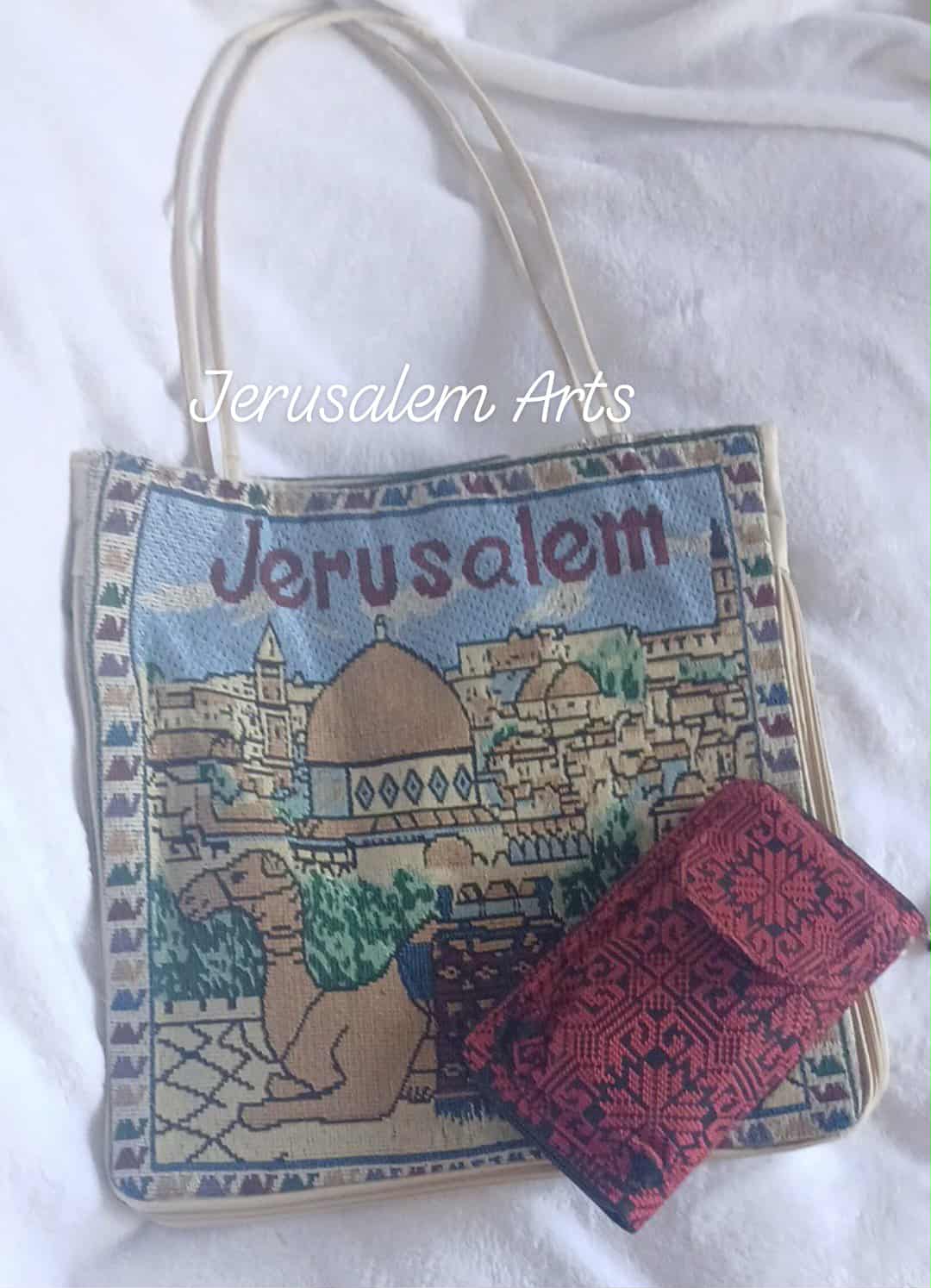 Embroidery Traditional Bags From the Holyland