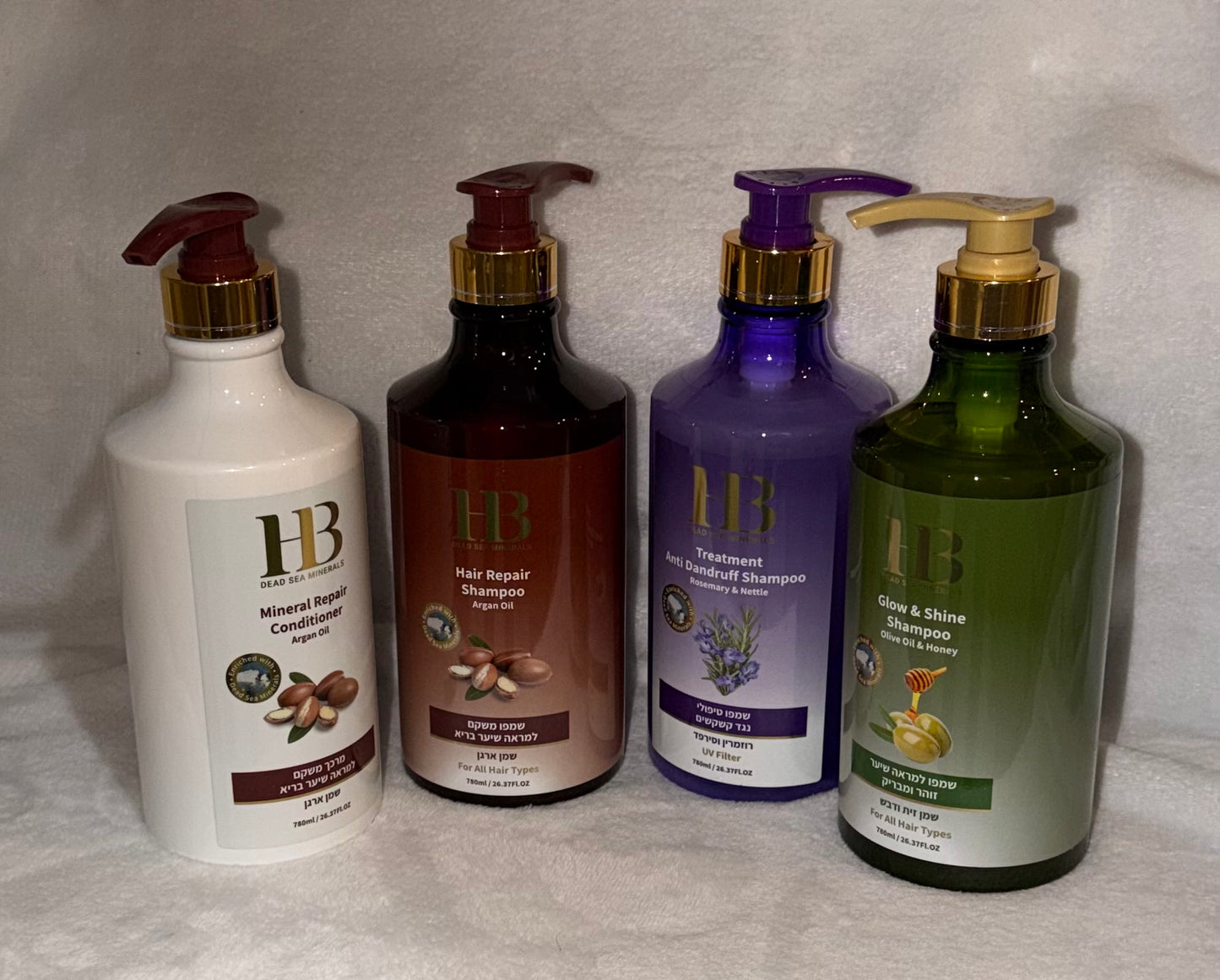 Shamp and conditioner with Dead Sea minerals and vitamins H&B product