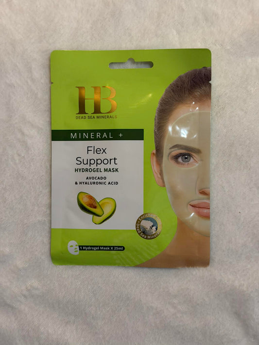 Flex support hydrogel mask avocado face mask H&B product