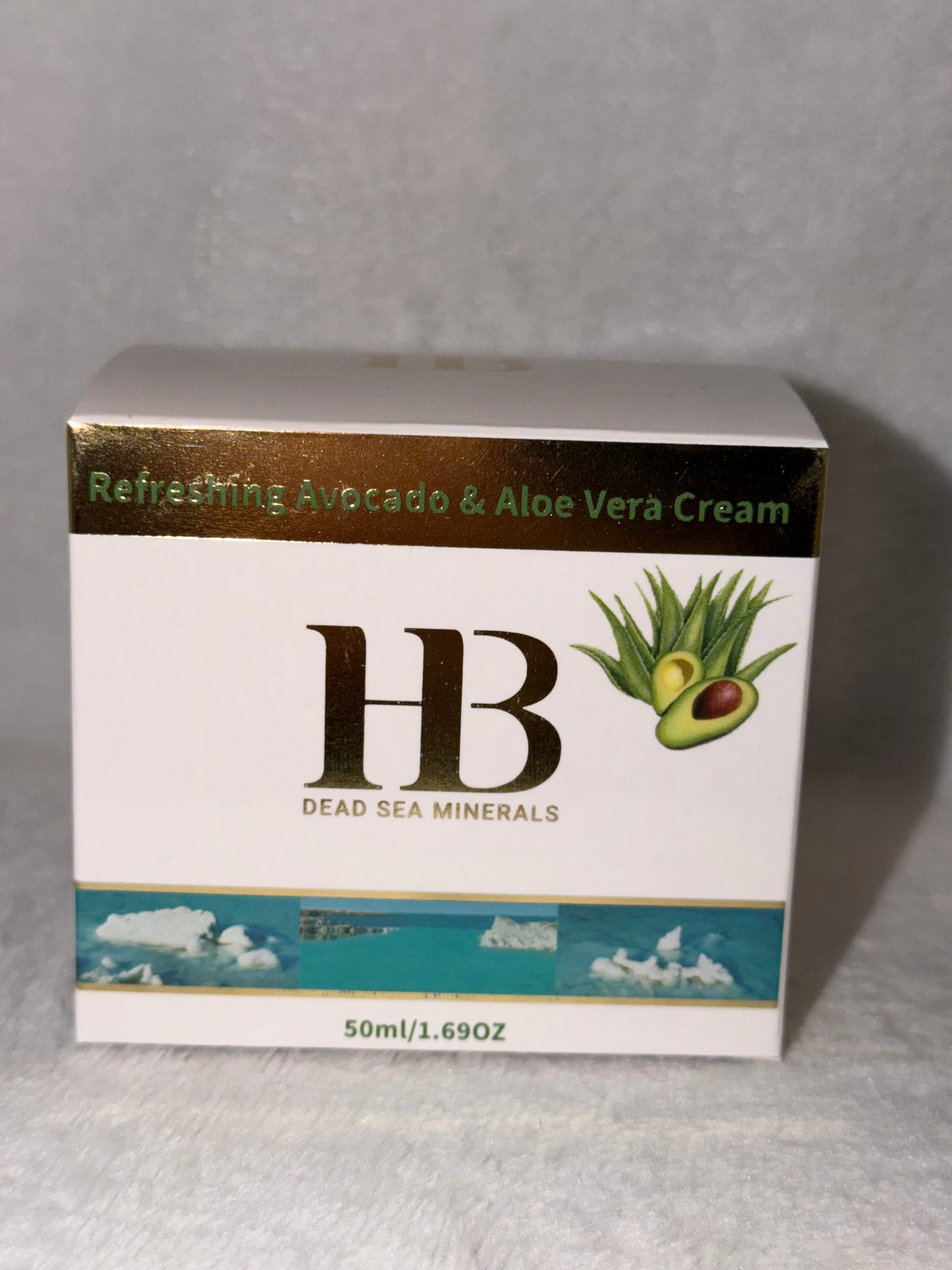 Face cream with Dead sea minerals and vitamins H&B product