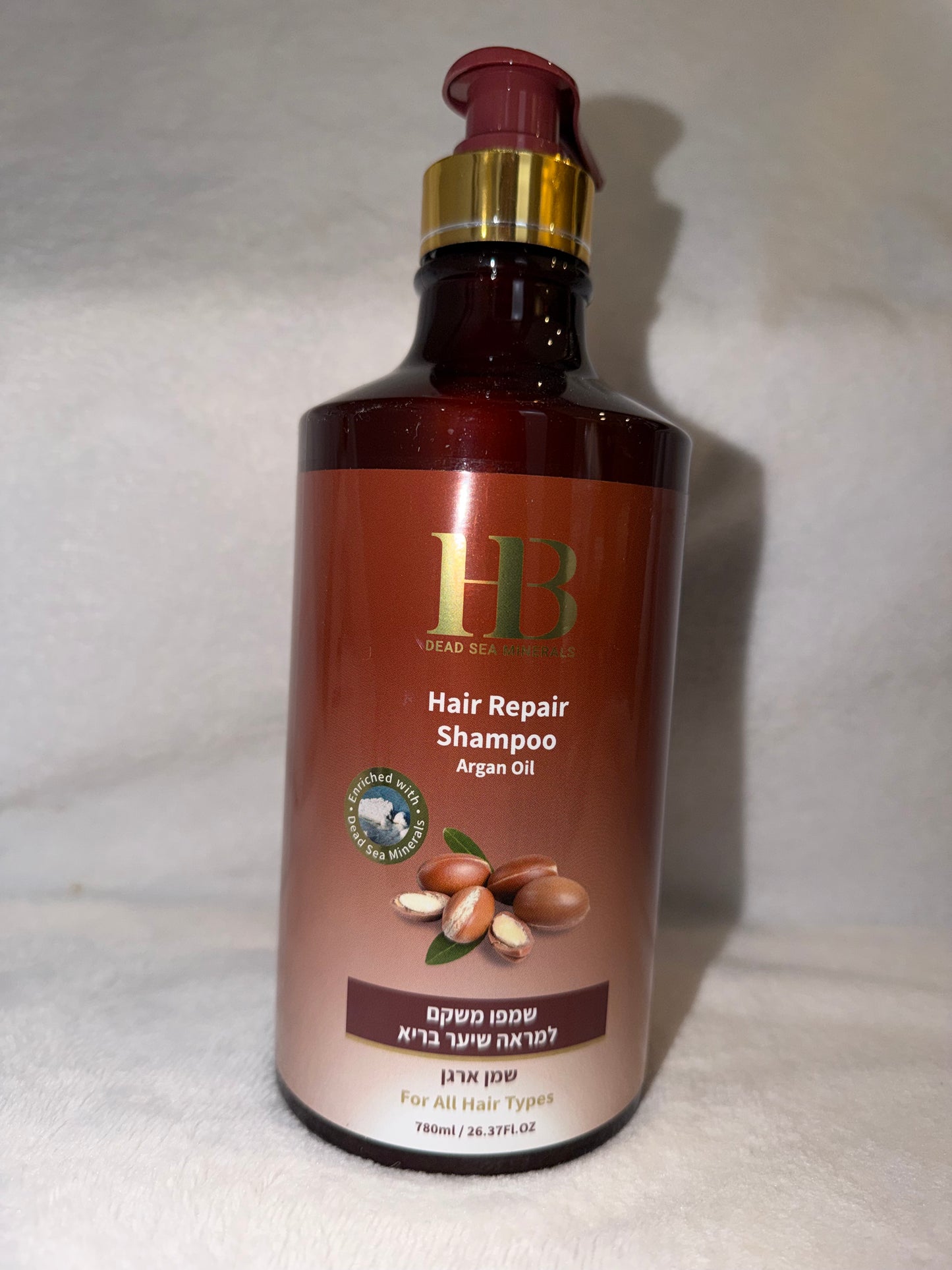Shamp and conditioner with Dead Sea minerals and vitamins H&B product