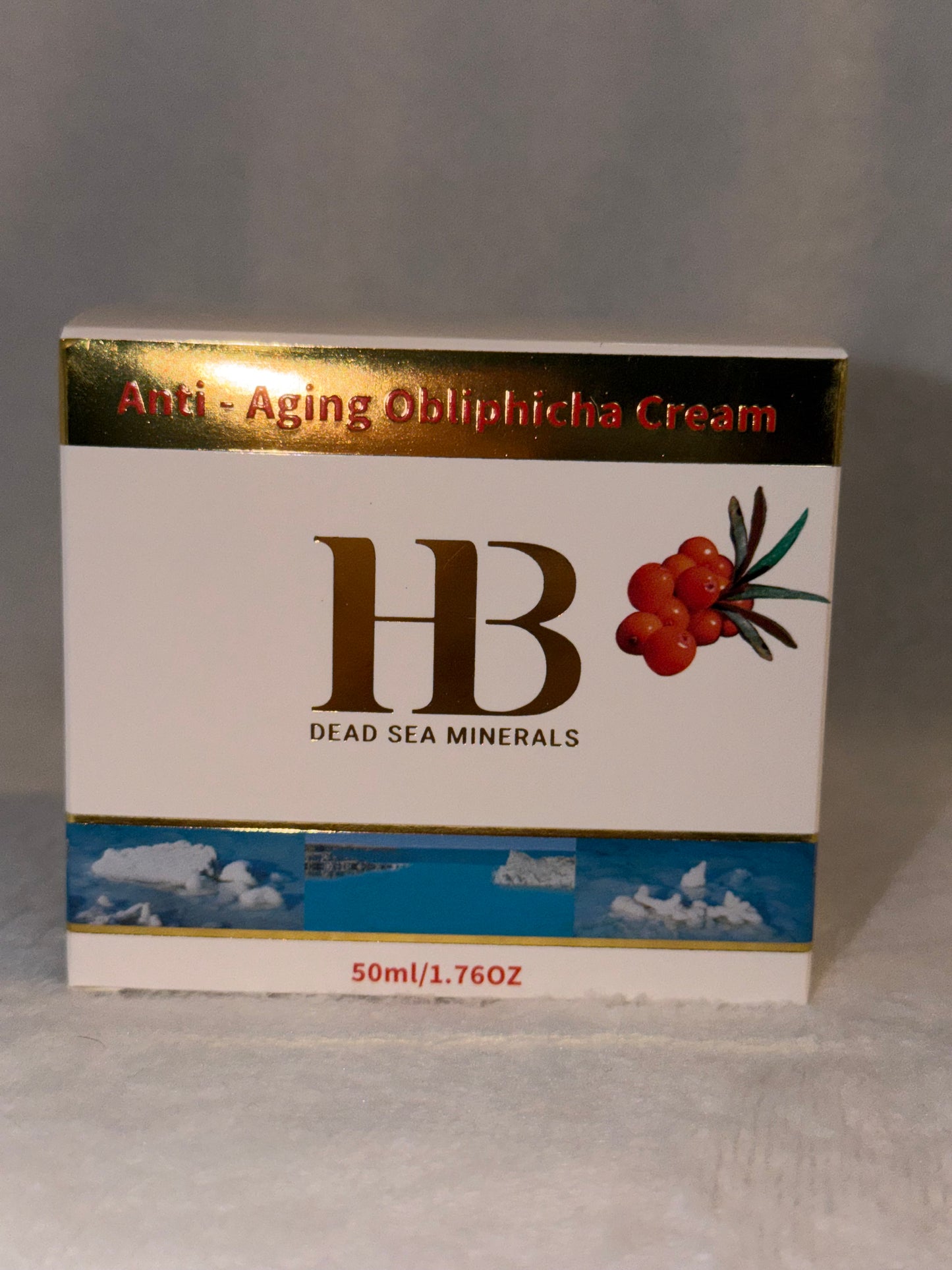 Face cream with Dead sea minerals and vitamins H&B product