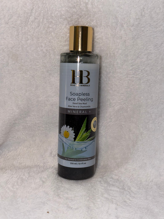 Soapless face peeling dead sea mud and chamomile H&B product