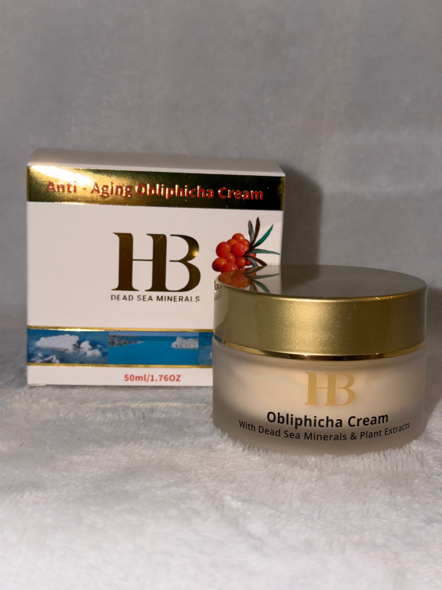 Face cream with Dead sea minerals and vitamins H&B product