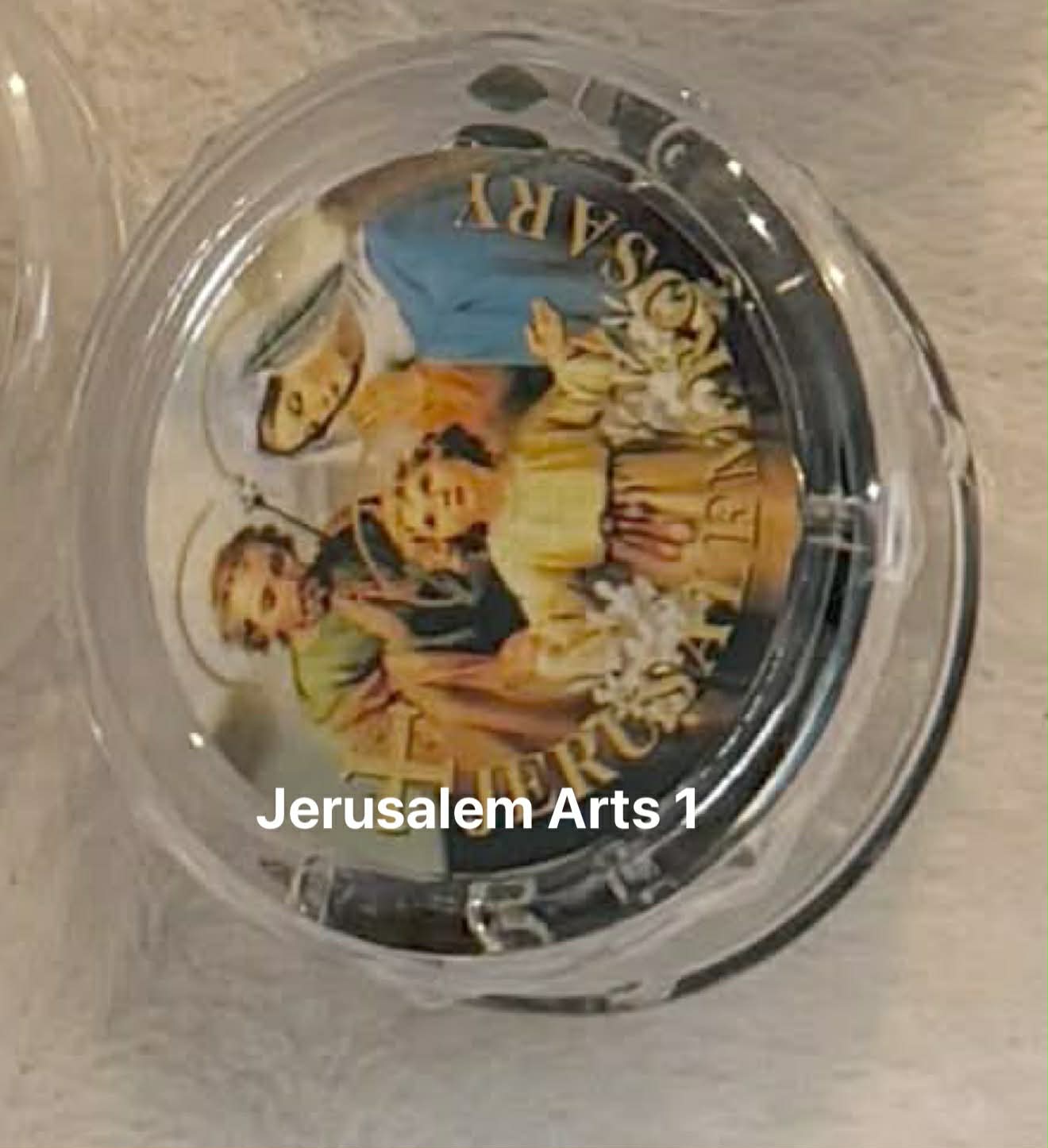 Wood Rosary Hand made from the Holyland with scented like roses