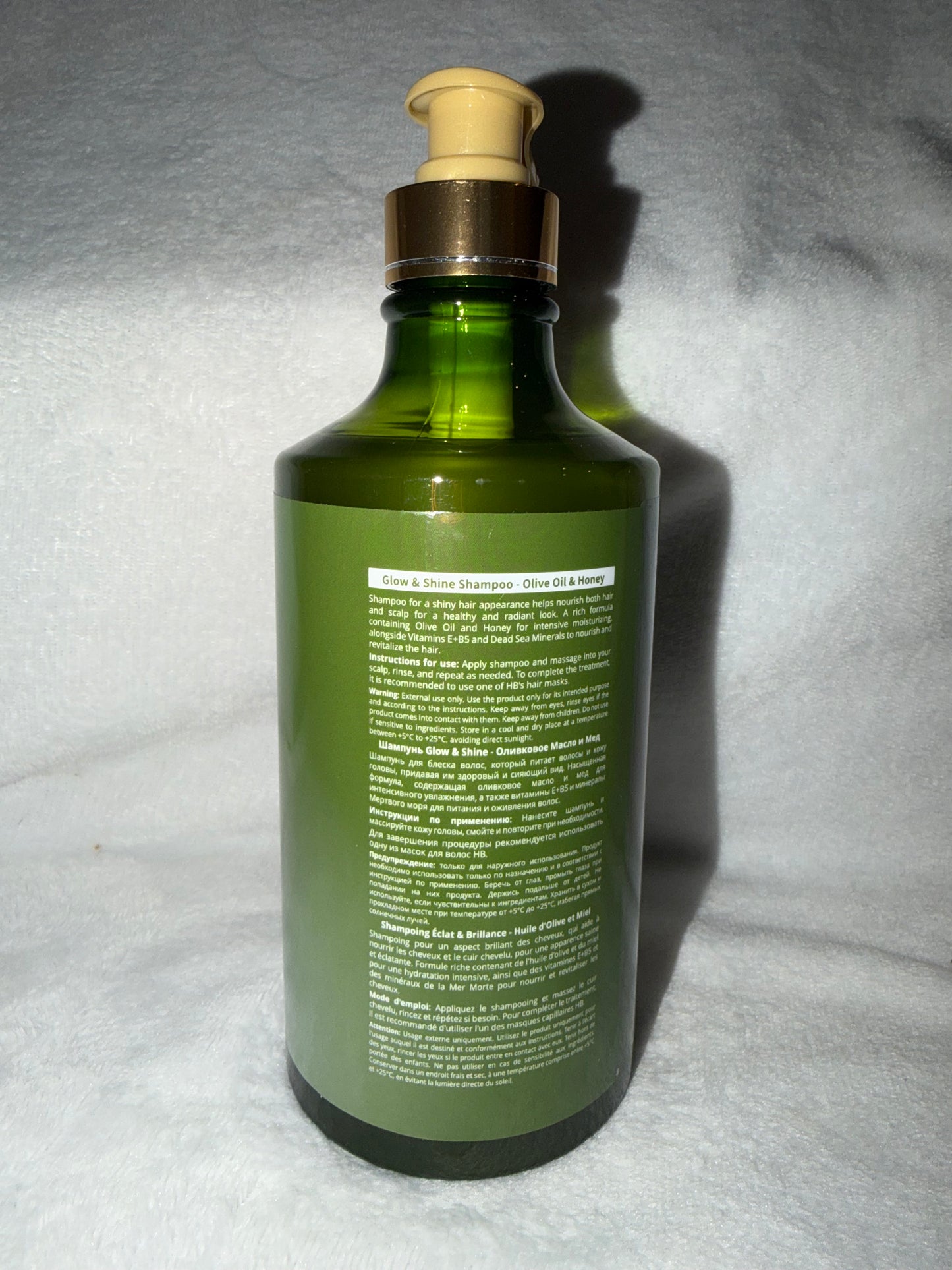 Shamp and conditioner with Dead Sea minerals and vitamins H&B product