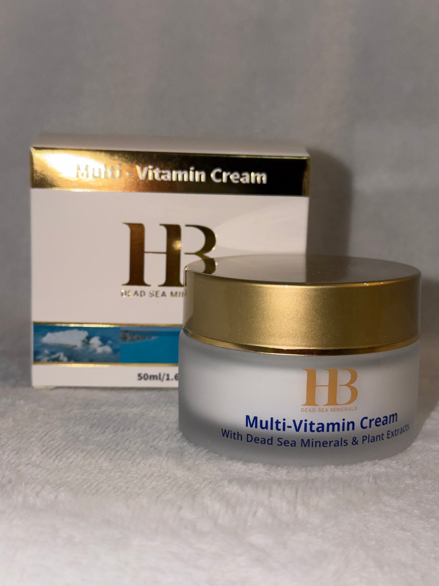 Face cream with Dead sea minerals and vitamins H&B product