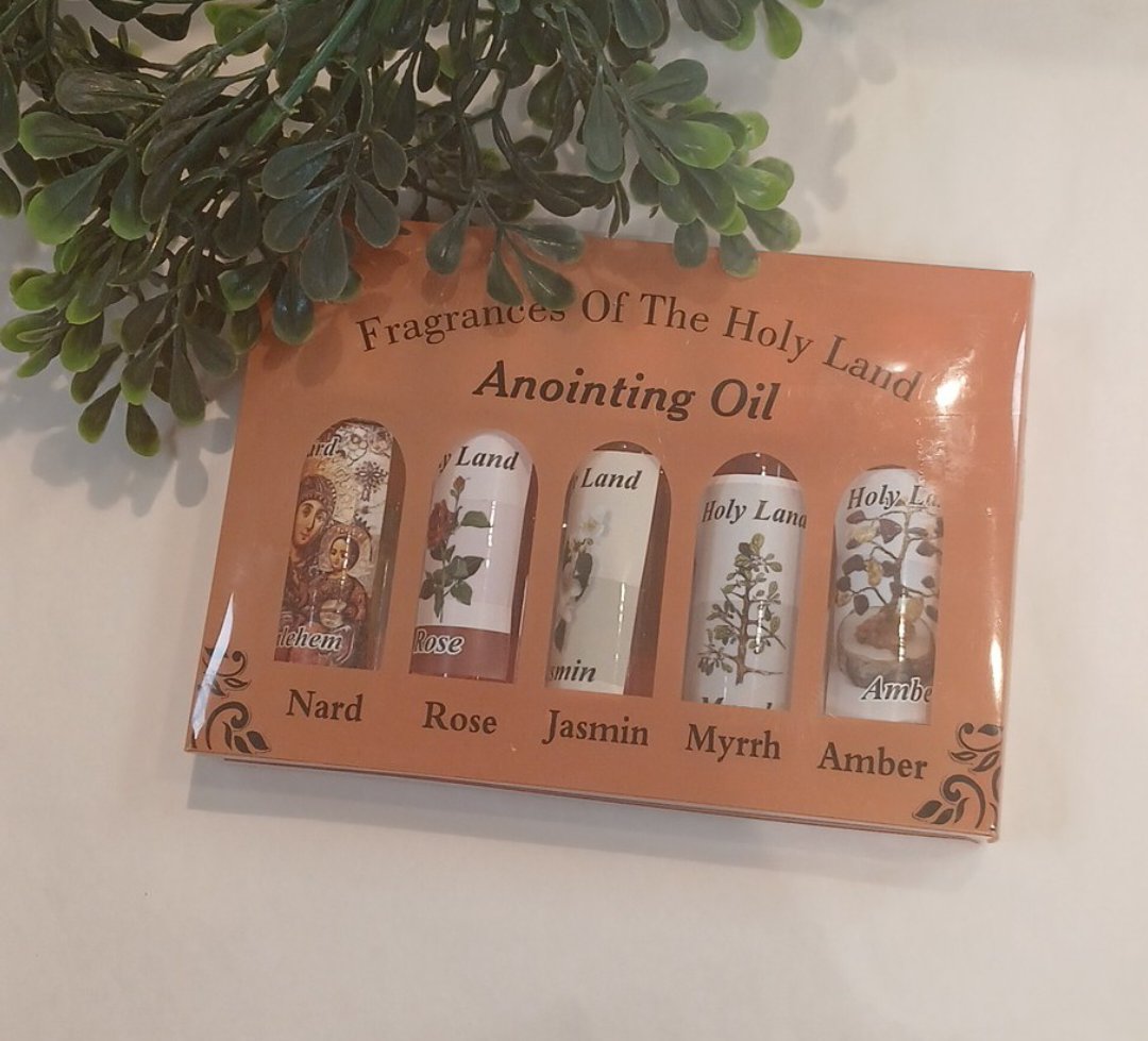 Fragrances of the Holy Land (Anointing Oil ) 5 bottles