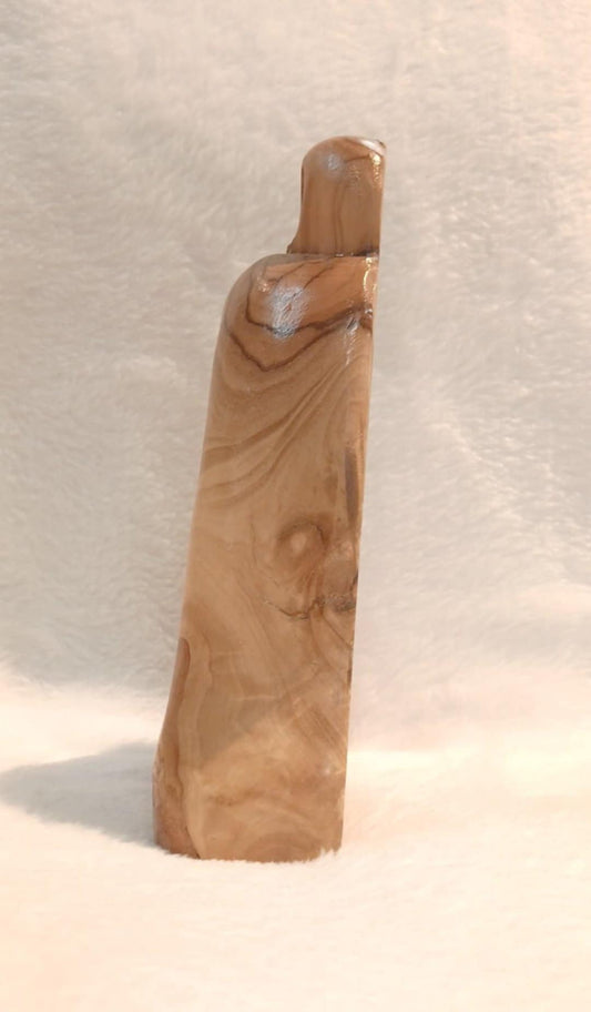 Nativity seen like a bell ,olive wood Hand carved from the Holy Land