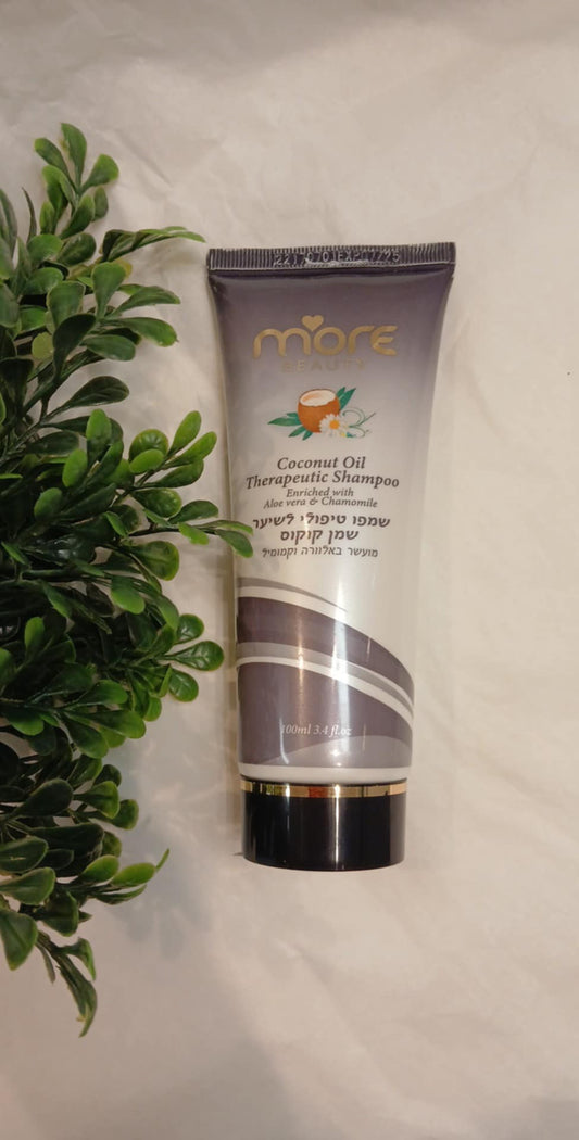 Coconut oil Therapeutic shampoo for hair Enriched with aloe vera & chamomile from Dead sea spa