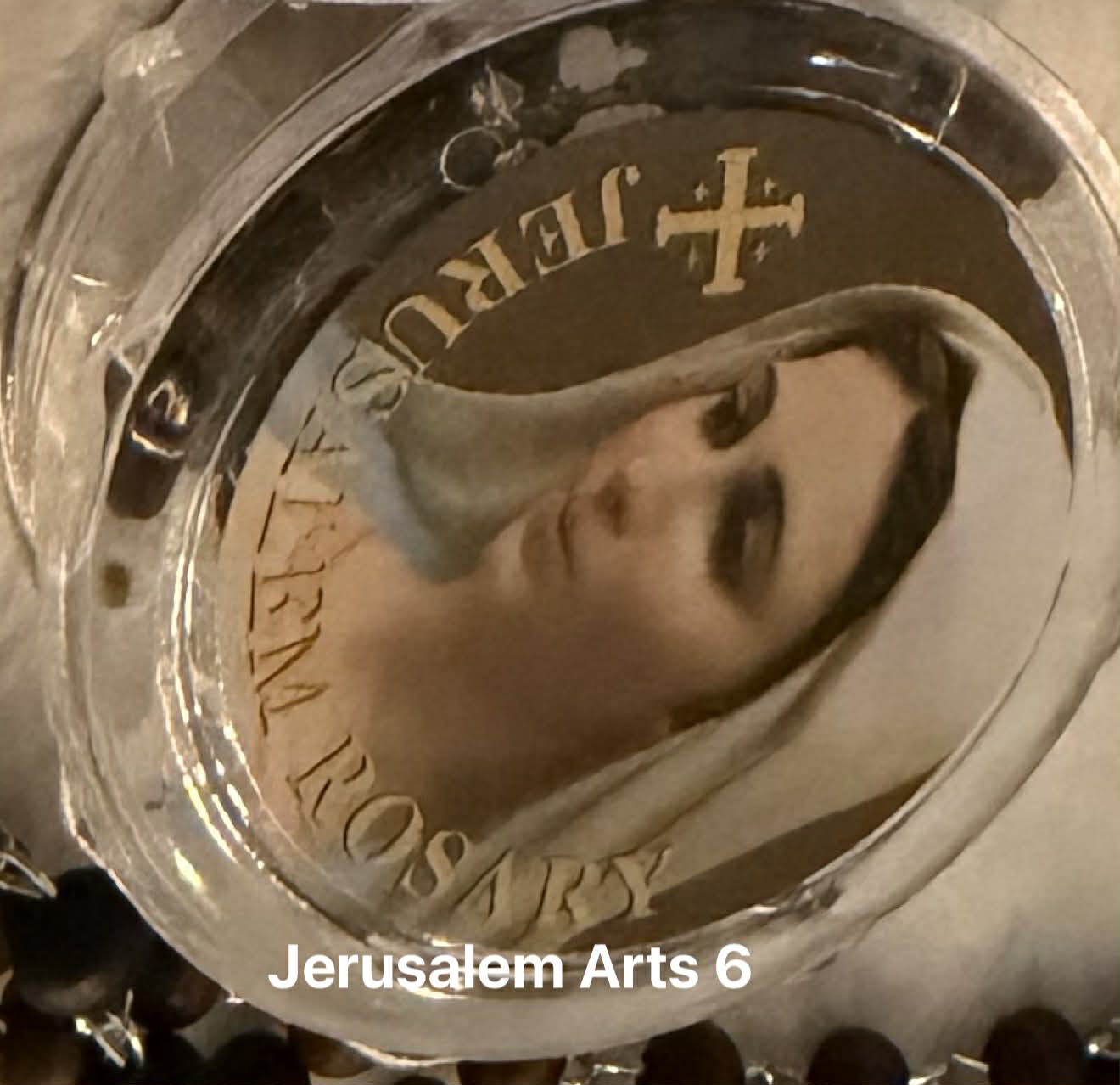 Wood Rosary Hand made from the Holyland with scented like roses