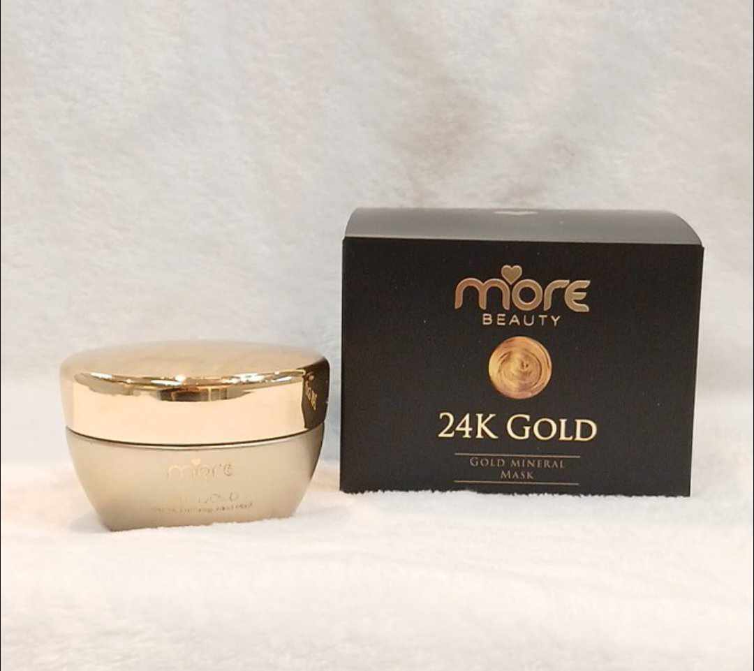 More beauty  24 k Gold Mineral purifying Mud mask DEAD SEA SPA