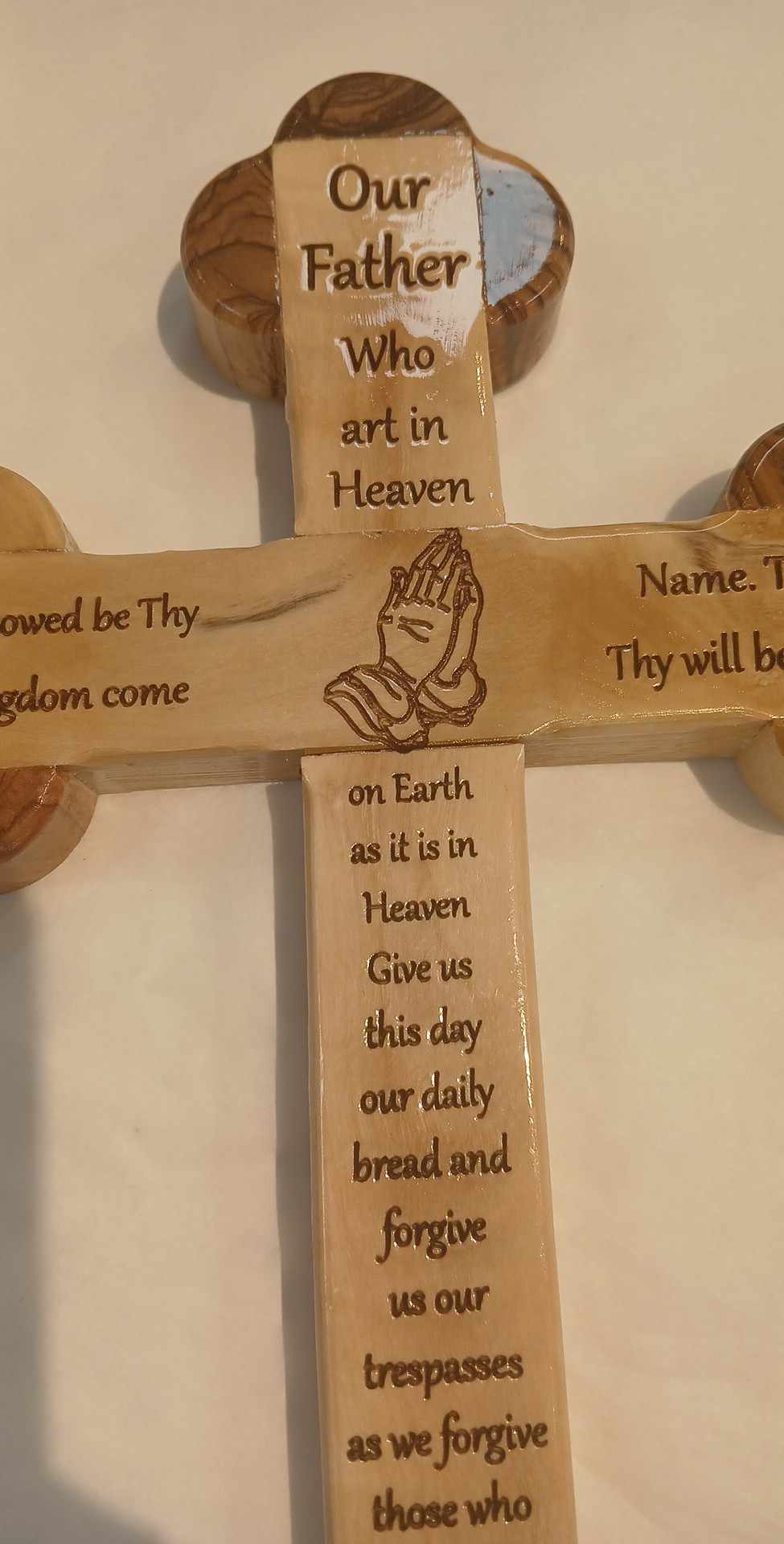 Our Father prayer Cross