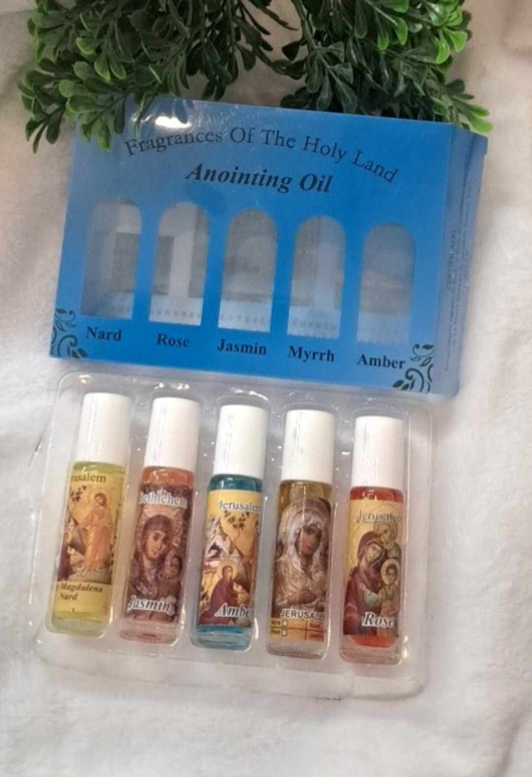 Fragrances of the Holy Land (Anointing Oil ) 5 bottles