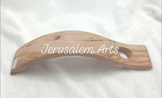 Wine Bottle stand olive wood handmade from the Holyland