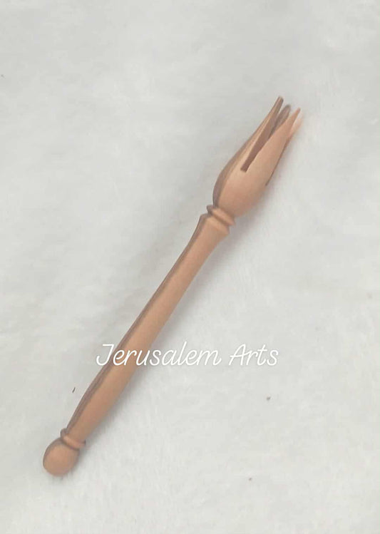 Cheese fork handcrafted in the HolyLand