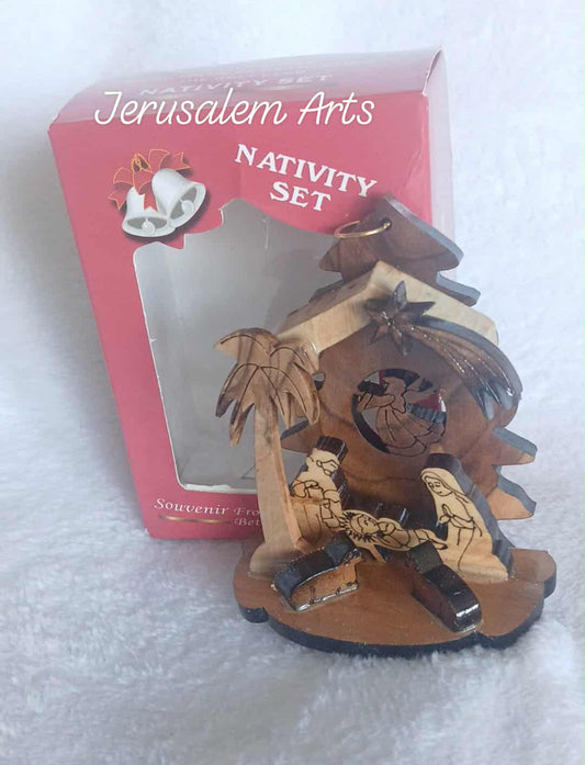 Nativity Set  this unique olive wood from the HolyLand
