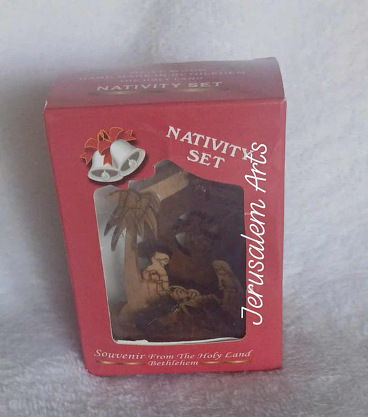 Nativity Set  this unique olive wood from the HolyLand