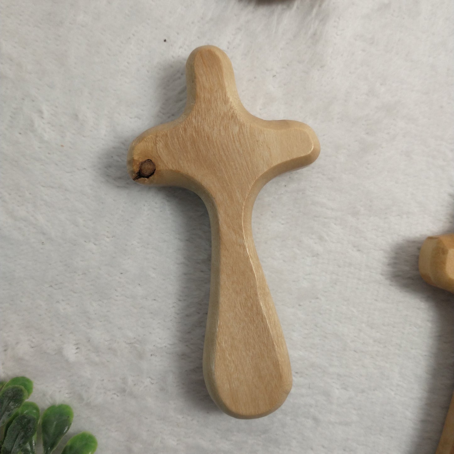 Comfort cross Olive wood small size