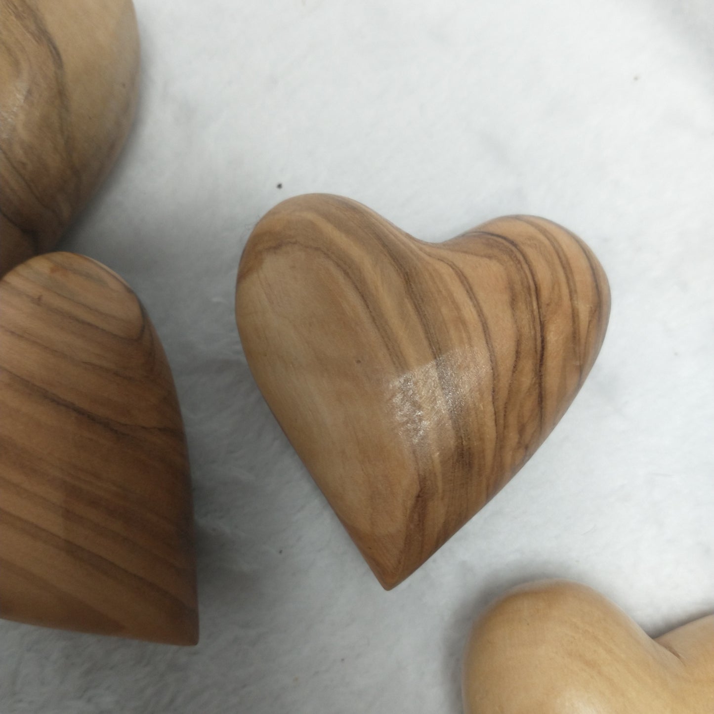 Hearts. Hand carved .