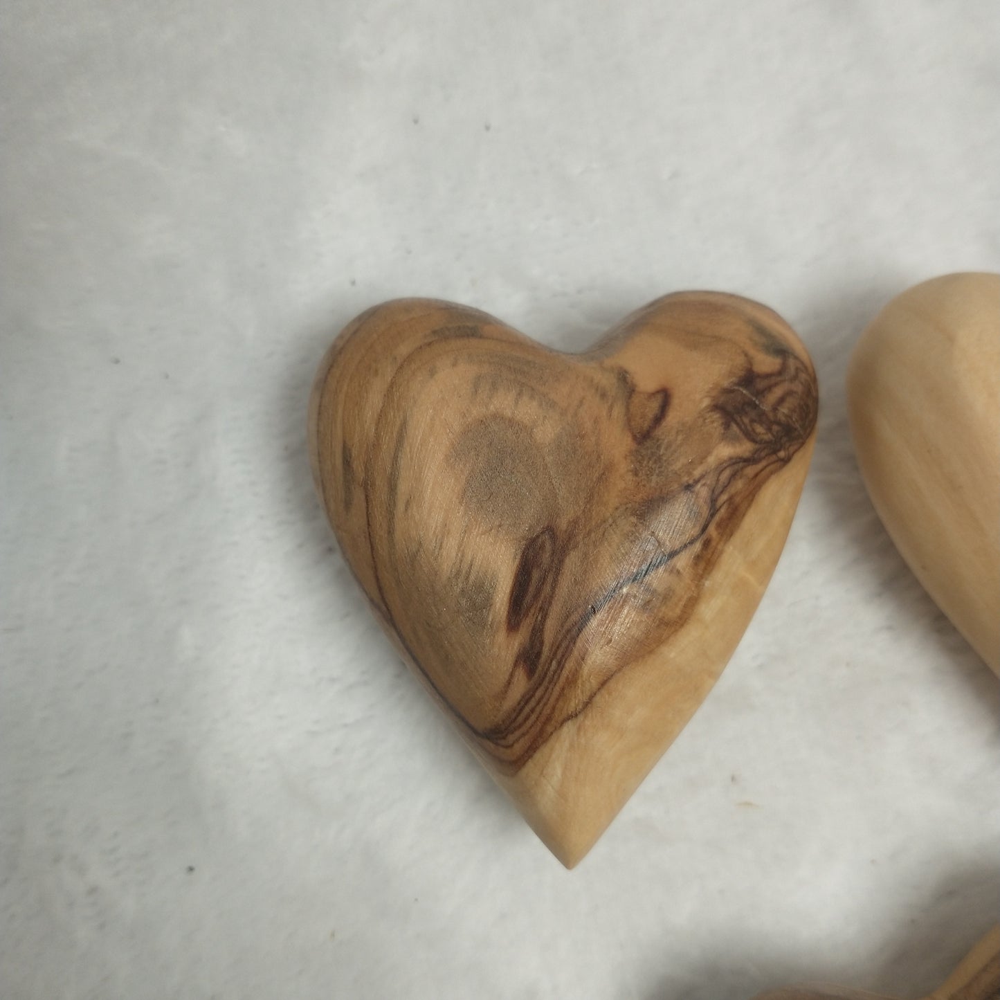 Hearts. Hand carved .