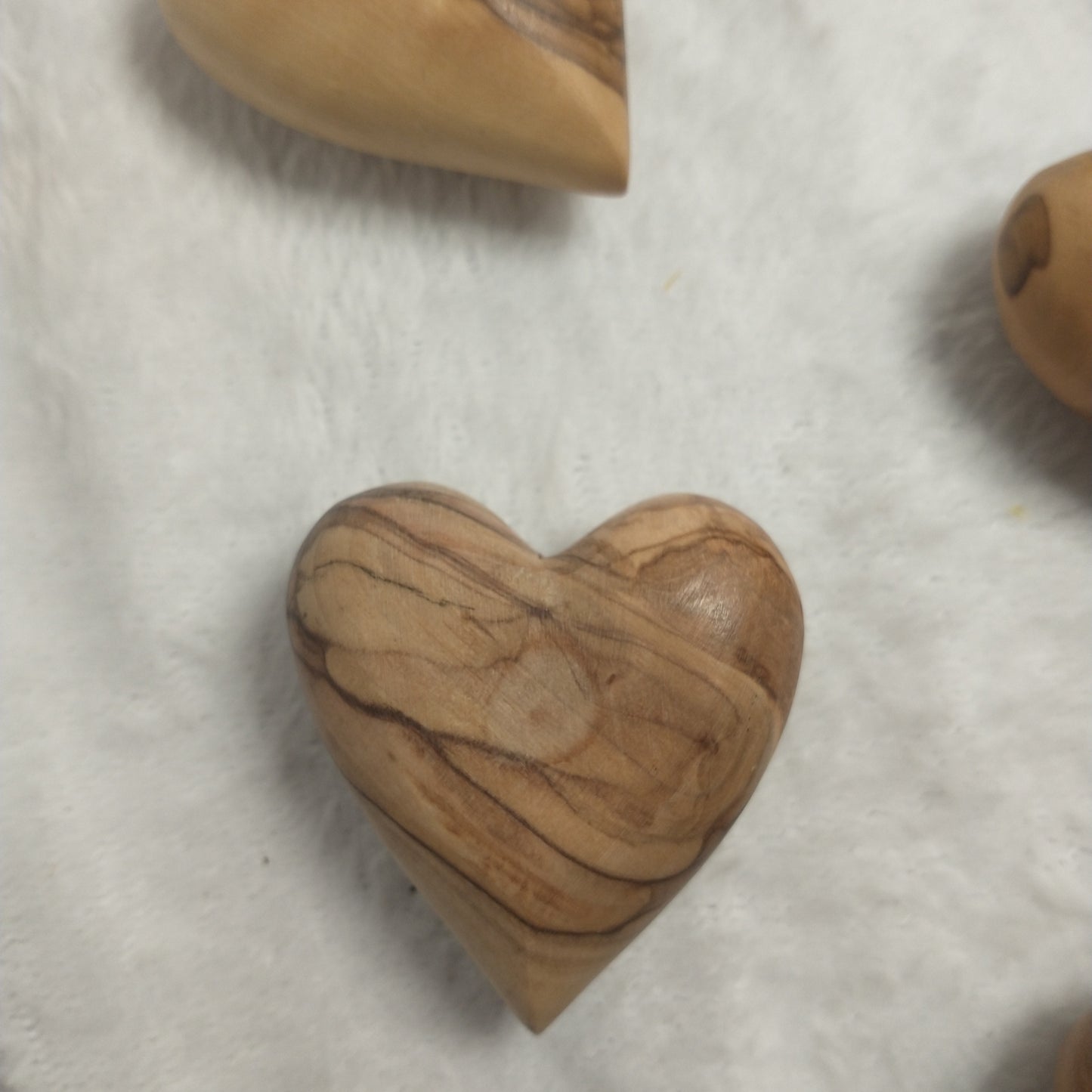 Hearts. Hand carved .