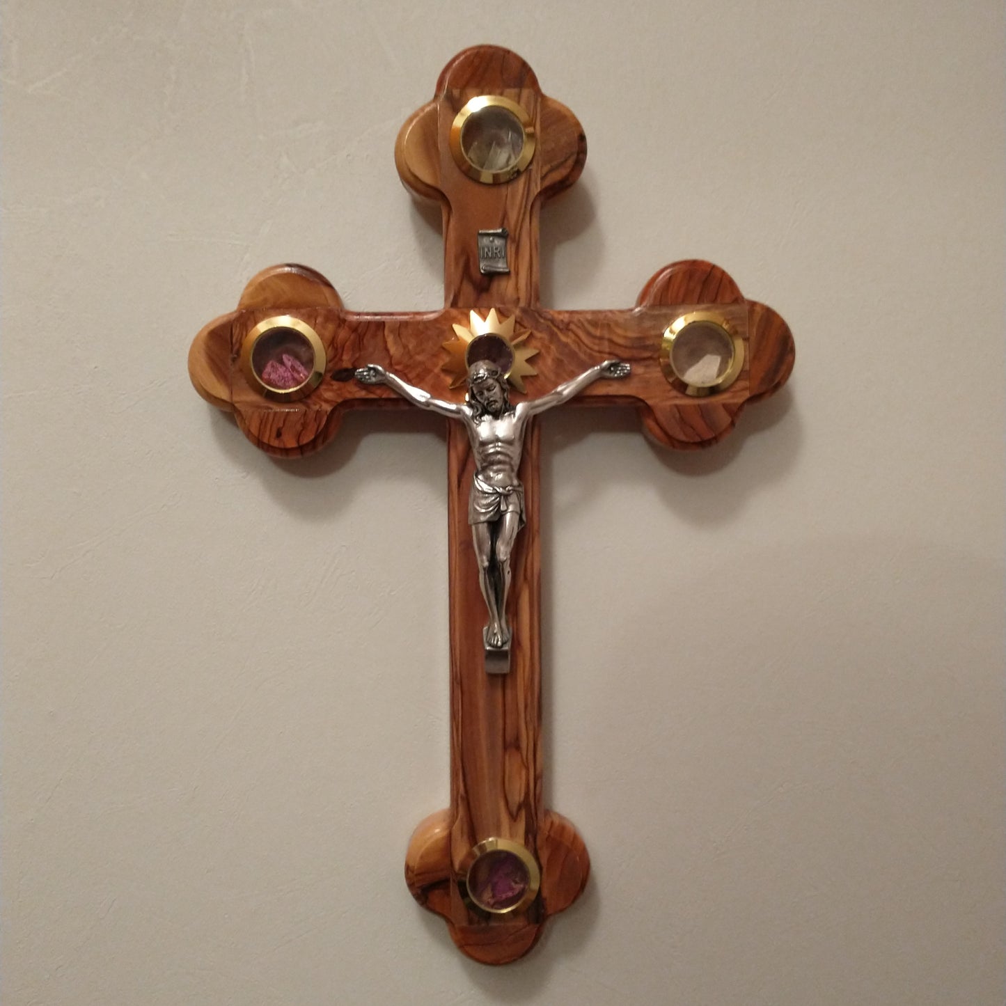 Cross Olive Wood ,hand made in Bethlehem / Holyland