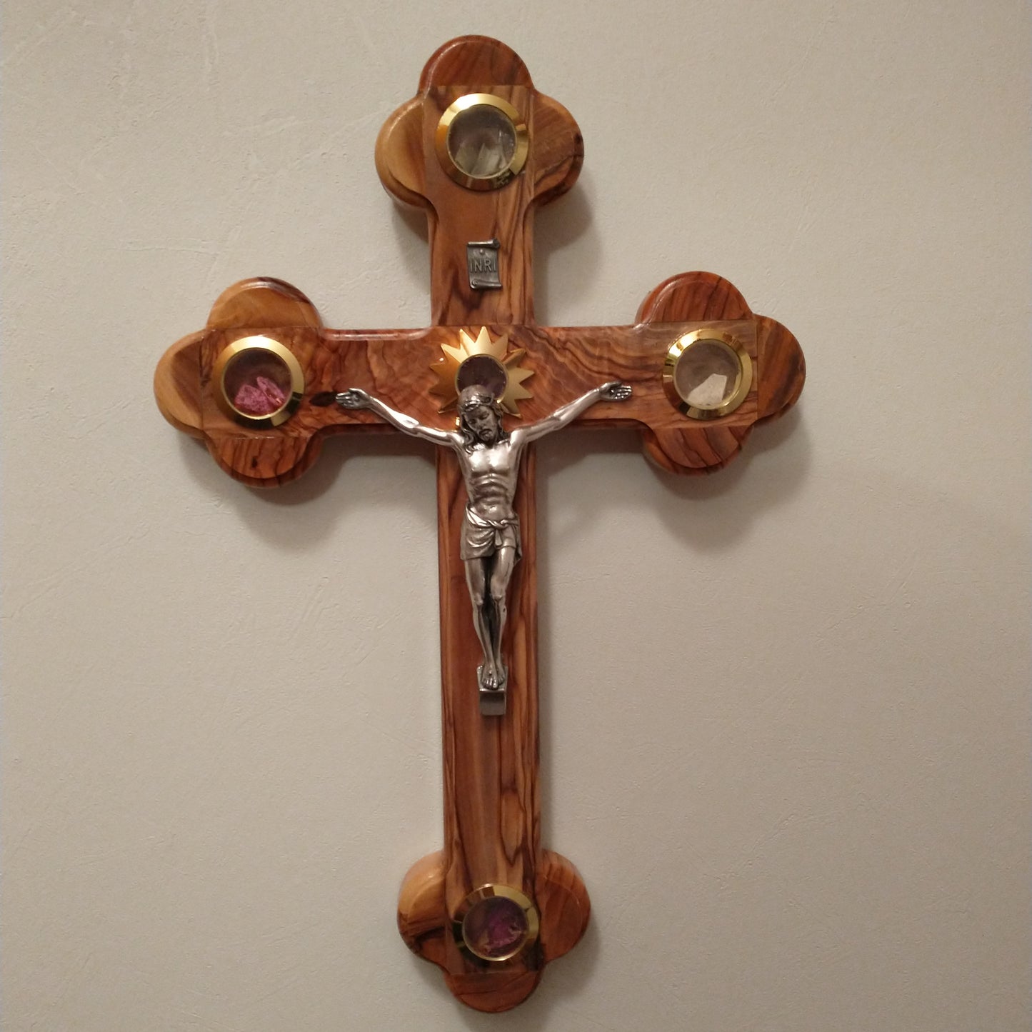 Cross Olive Wood ,hand made in Bethlehem / Holyland