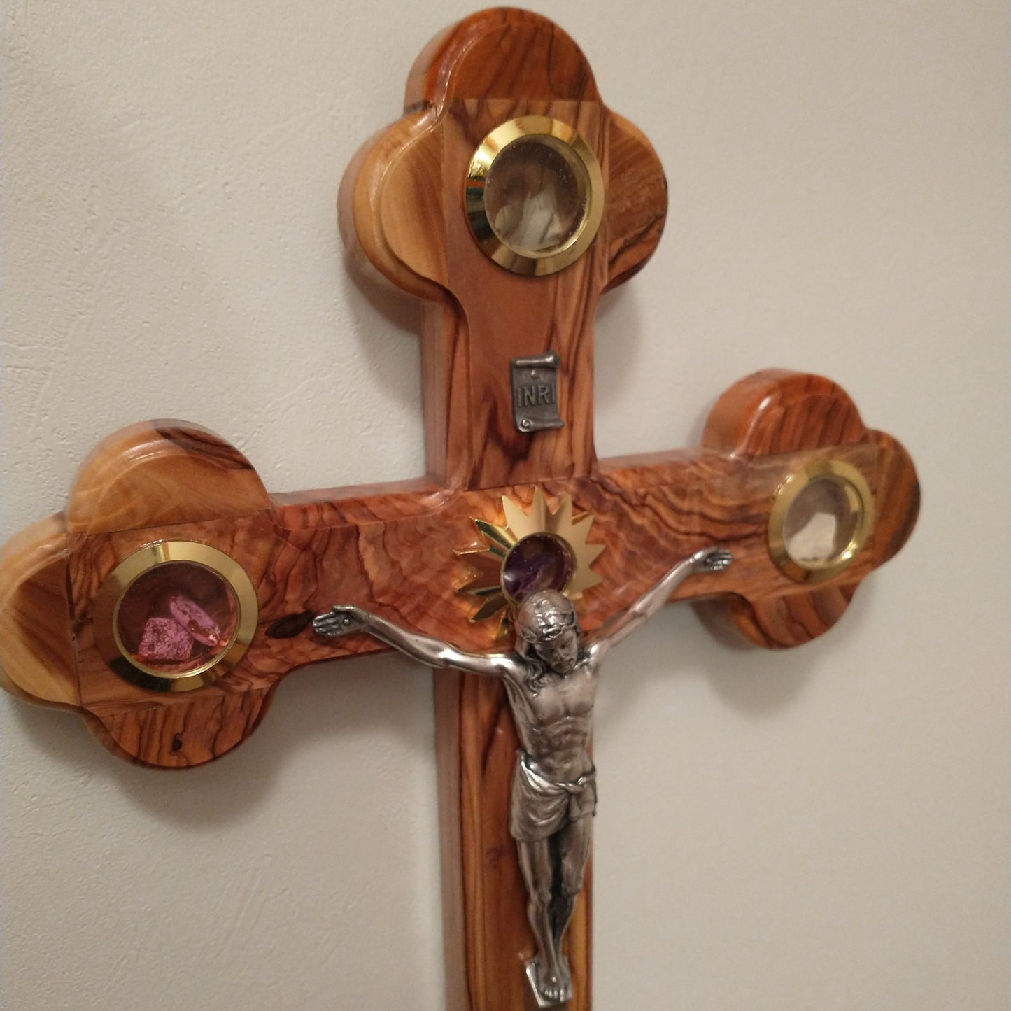 Cross Olive Wood ,hand made in Bethlehem / Holyland