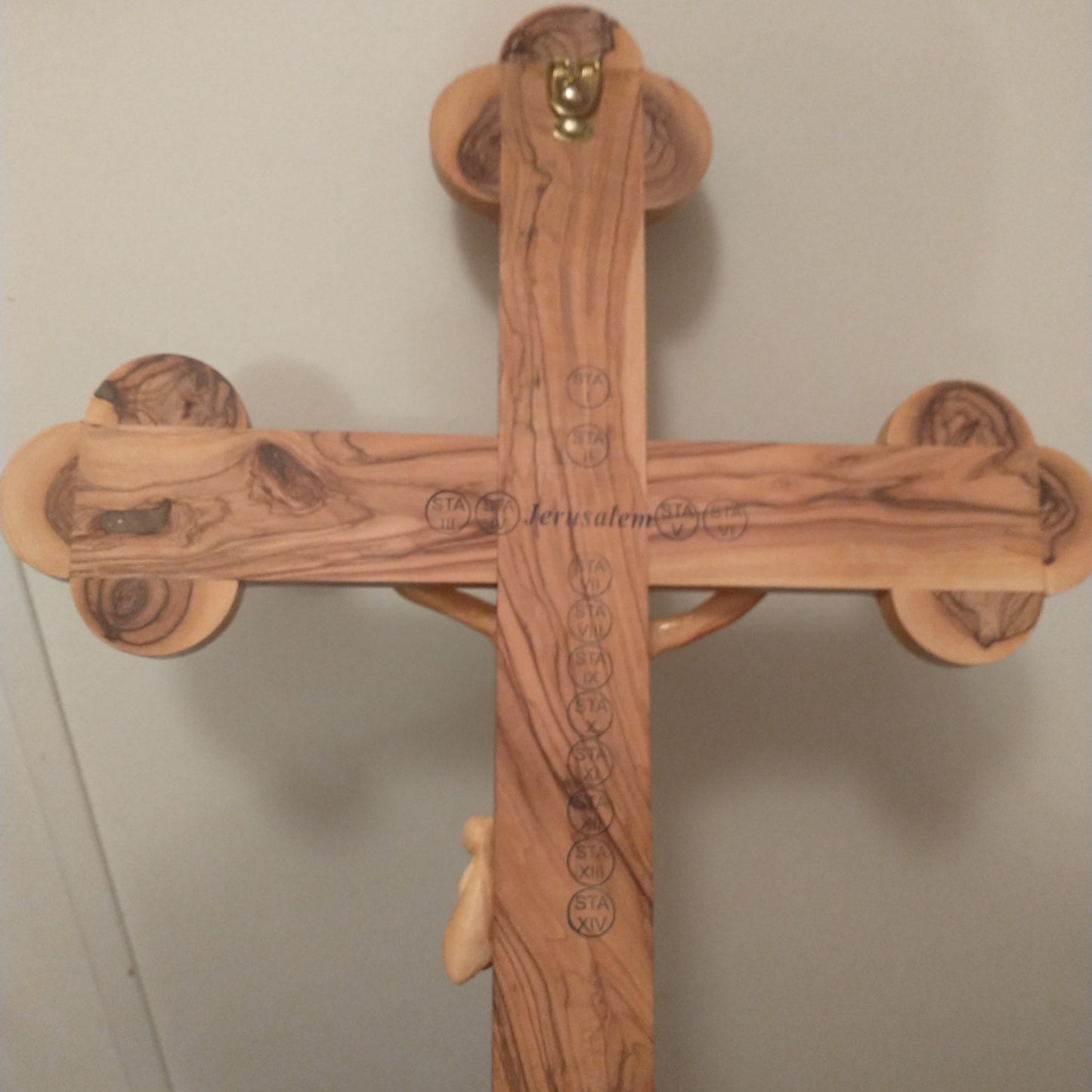 Cross .Olive wood ,hand made in Bethlehem/Holyland .